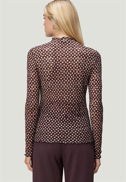 Shirt blackcamel