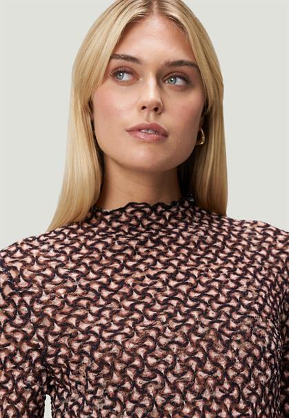 Shirt blackcamel