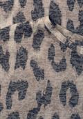 Shirt im Ausbrenner-Look mit Print timeless beige