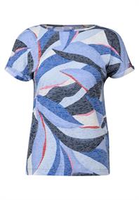 Shirt im Ausbrenner-Look urban navy blue