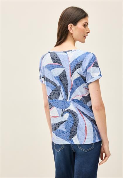 Shirt im Ausbrenner-Look urban navy blue