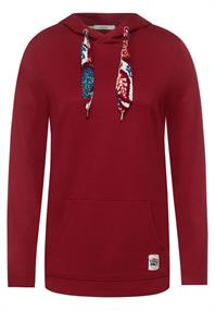 Shirt im Hoodie Style copper brown