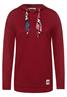 Shirt im Hoodie Style copper brown