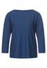 Shirt im Jacquard Muster dazzling blue