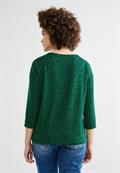 Shirt im Leo Dessin dark brisk green