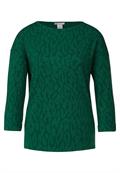 Shirt im Leo Dessin dark brisk green
