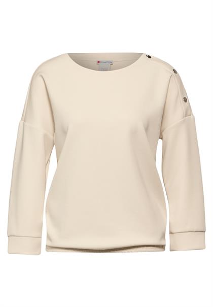 Shirt im Silk Look lucid white