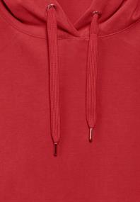 Shirt im Silk Look mandarin red