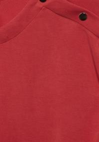 Shirt im Silk Look mandarin red