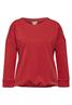 Shirt im Silk Look mandarin red