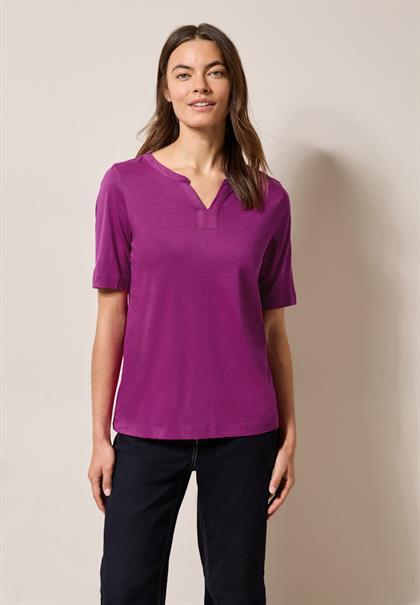 Shirt im Tunika-Look anemone pink
