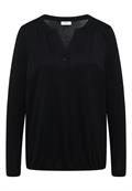 Shirt im Tunika-Look black