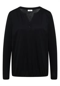 Shirt im Tunika-Look black