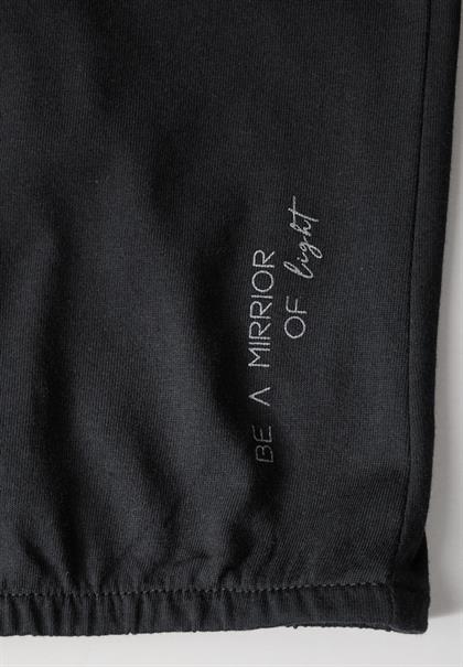 Shirt im Tunika-Look black