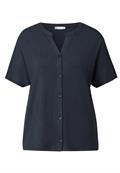Shirt im Tunika-Look deepwater blue