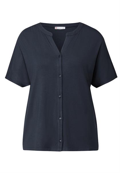 Shirt im Tunika-Look deepwater blue