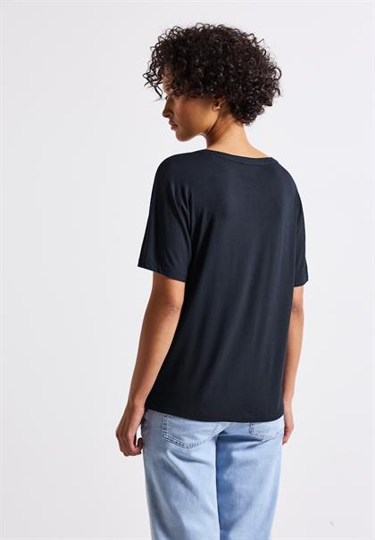 Shirt im Tunika-Look deepwater blue