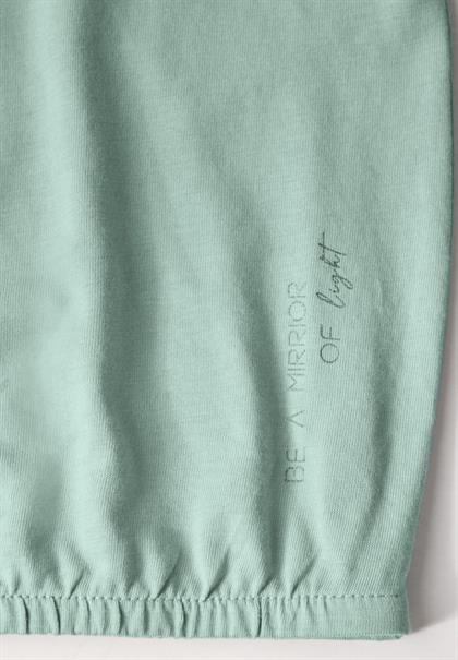 Shirt im Tunika-Look glaced salvia green