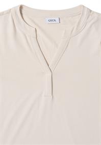 Shirt im Tunika-Look light greige