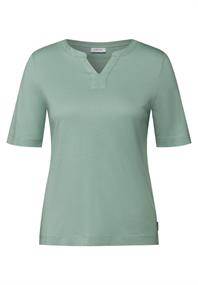 Shirt im Tunika-Look matcha green