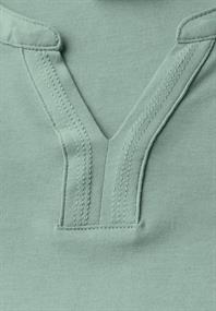 Shirt im Tunika-Look matcha green