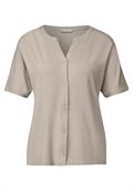 Shirt im Tunika-Look morning beige