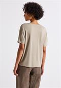 Shirt im Tunika-Look morning beige