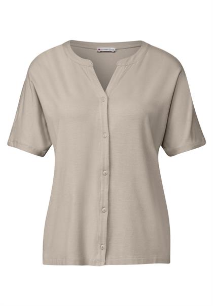 Shirt im Tunika-Look morning beige