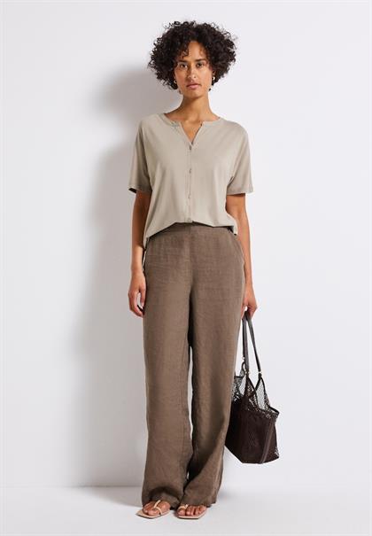 Shirt im Tunika-Look morning beige