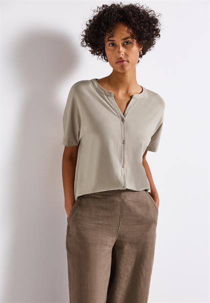 Shirt im Tunika-Look morning beige