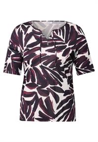 Shirt im Tunika-Look mulberry red