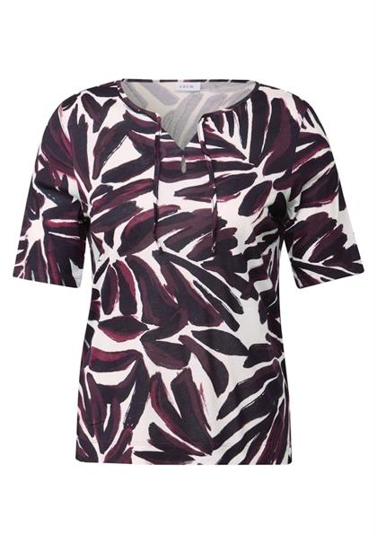 Shirt im Tunika-Look mulberry red