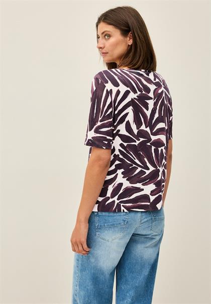 Shirt im Tunika-Look mulberry red