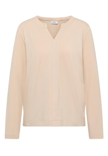 Shirt im Tunika-Look pearl beige