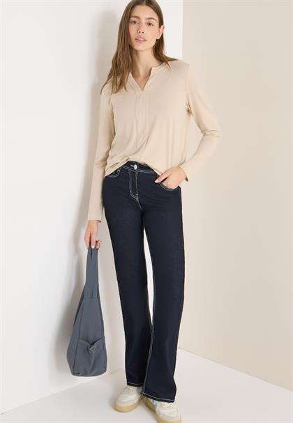 Shirt im Tunika-Look pearl beige