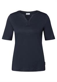 Shirt im Tunika-Look universal blue