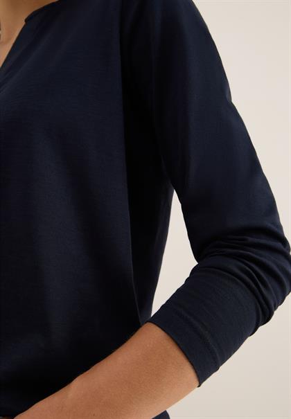 Shirt im Tunika-Look urban dark blue