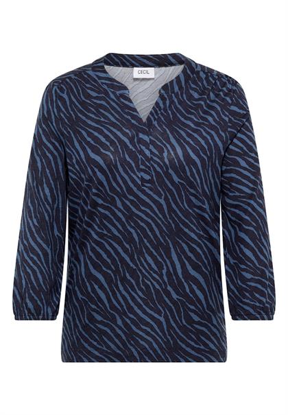 Shirt im Tunika-Look urban dark blue