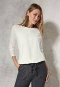 Shirt im Tunika-Look vanilla white