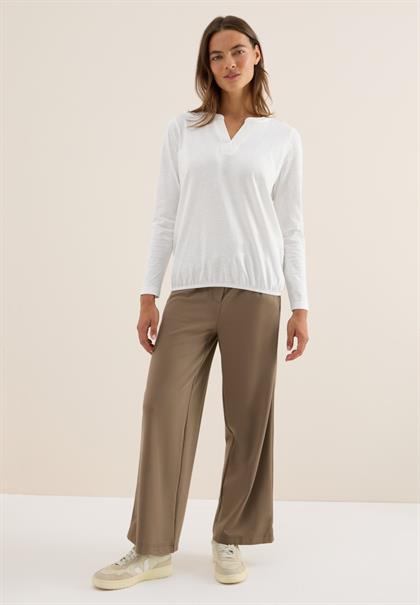 Shirt im Tunika-Look vanilla white