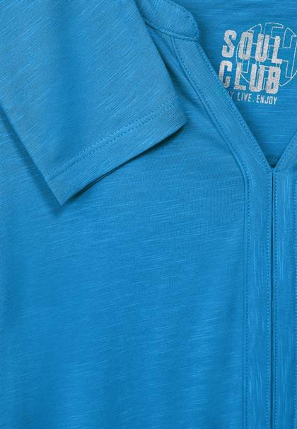 Shirt im Tunikastyle club blue