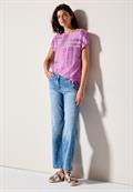 Shirt in Ausbrenner-Optik anemone pink