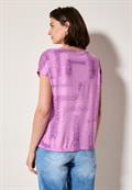 Shirt in Ausbrenner-Optik anemone pink