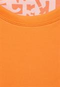Shirt in Doubleface simply orange