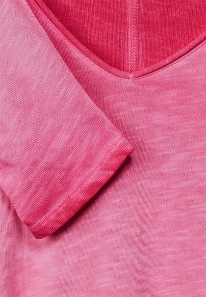 Shirt in gewaschener Optik fresh pink