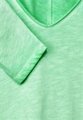 Shirt in gewaschener Optik smash green