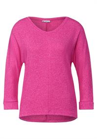 Shirt in Melange lavish pink melange