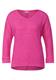 Shirt in Melange lavish pink melange