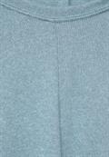 Shirt in Melange milky jade melange