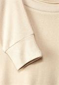 Shirt in Melange Optik light smooth sand melange